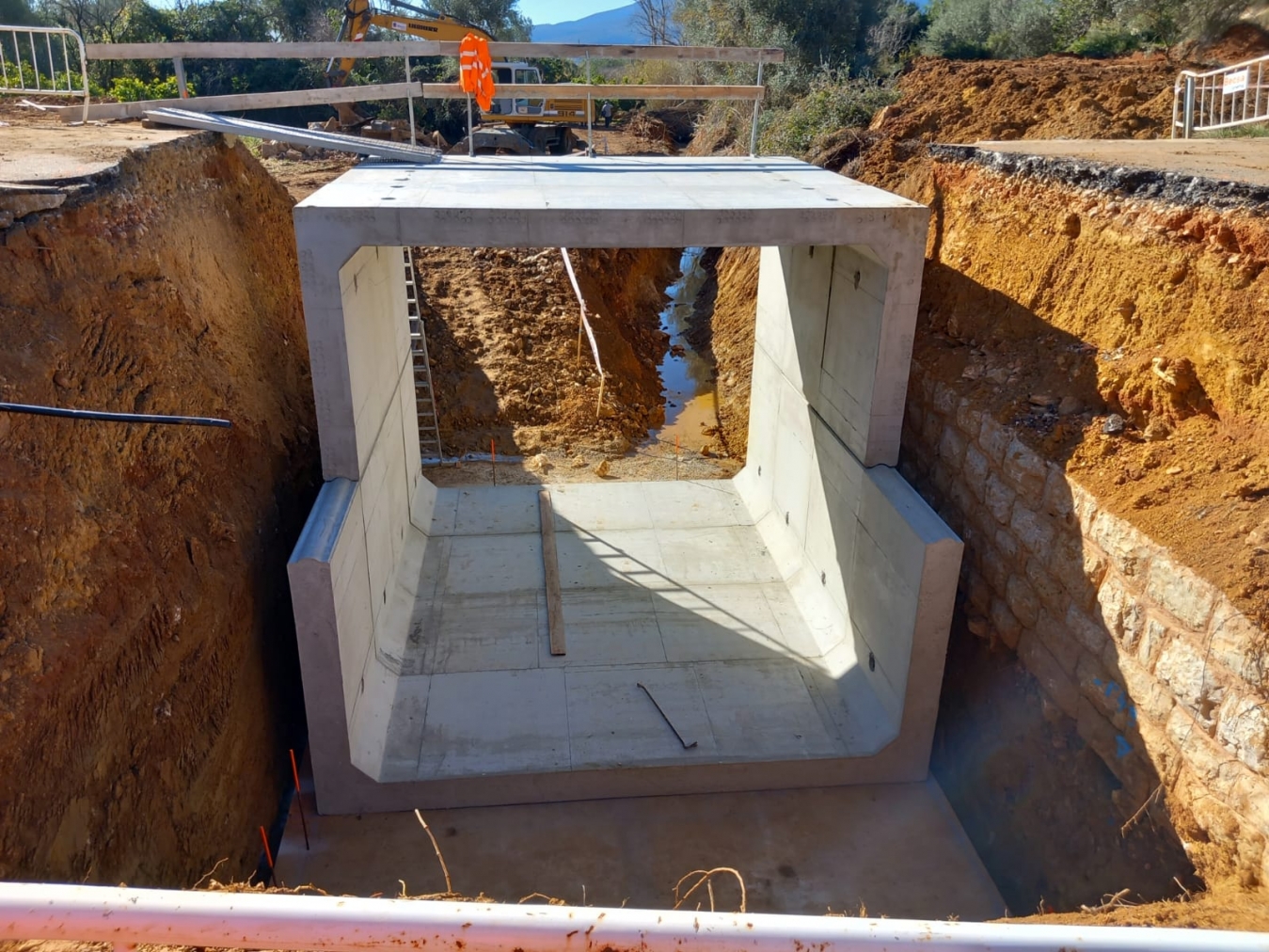 La Diputación de Castellón repara los daños ocasionados por la dana en la carretera CV-131 de Les Coves de Vinromà a Tírig