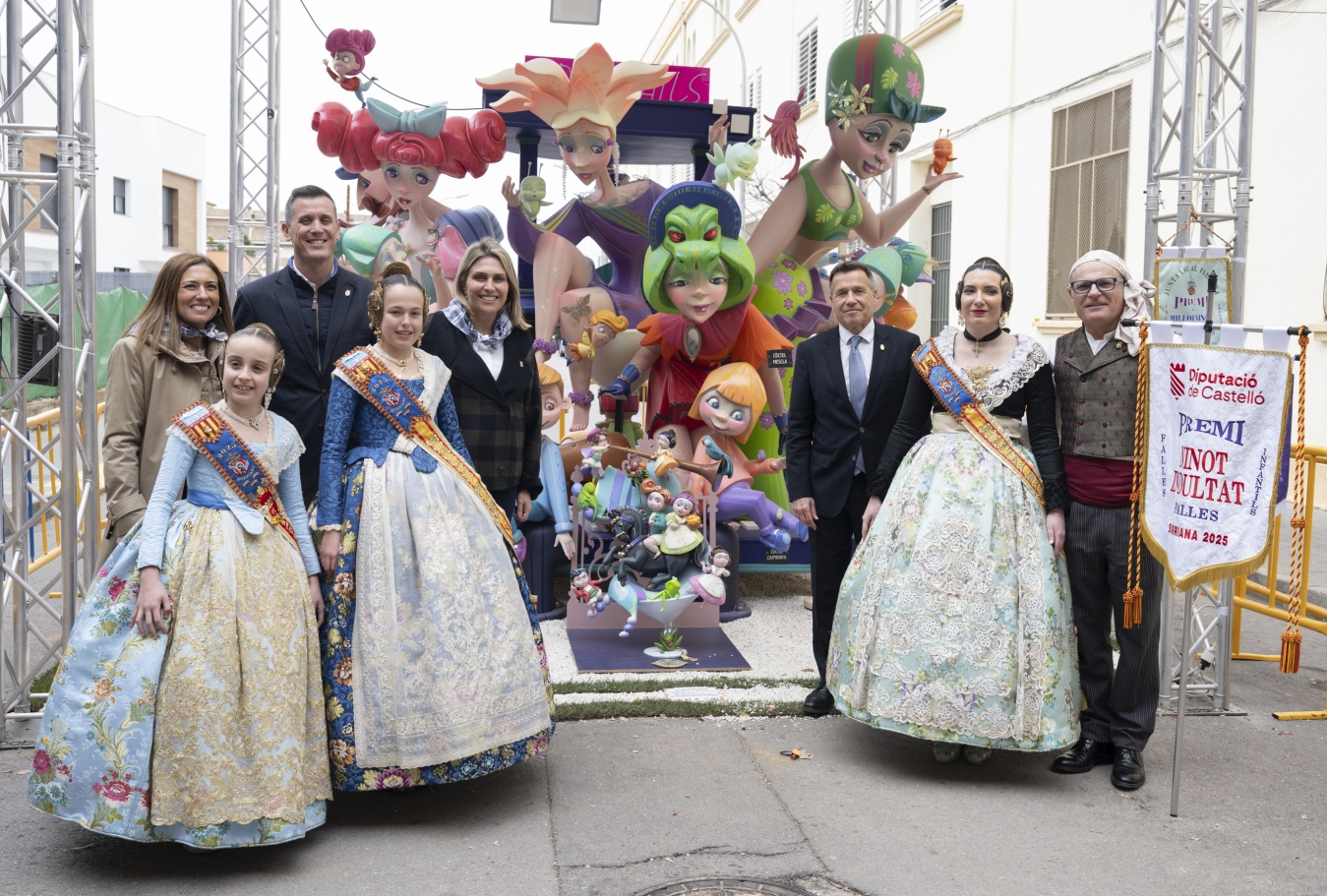 Marta Barrachina ensalza las Fallas como parte de la identidad y la tradición de la provincia de Castellón