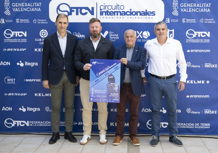 La Diputación de Castellón da el pistoletazo de salida al primer torneo internacional de tenis femenino del Circuito Internacionales de la Comunitat Valenciana