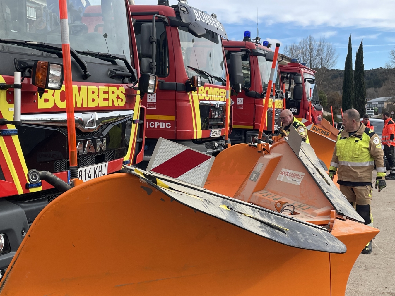La Diputació de Castelló té preparat el dispositiu preventiu davant la baixada de temperatures amb 300 tones de sal i 20 màquines llevaneu
