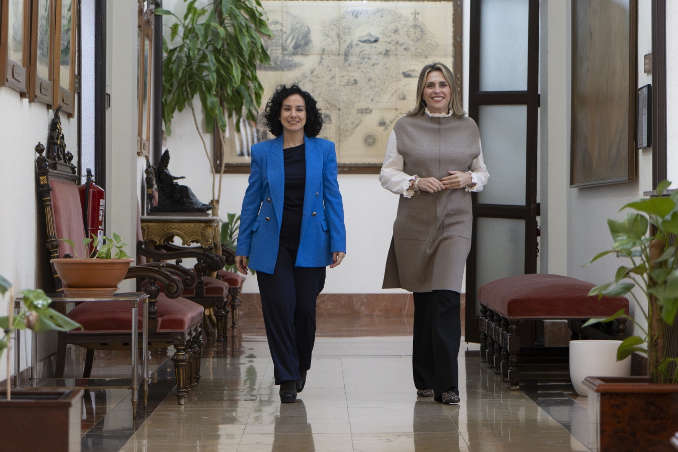 Marta Barrachina y Elena Albalat refuerzan su colaboración para seguir sumando bienestar y oportunidades para el conjunto de los castellonenses