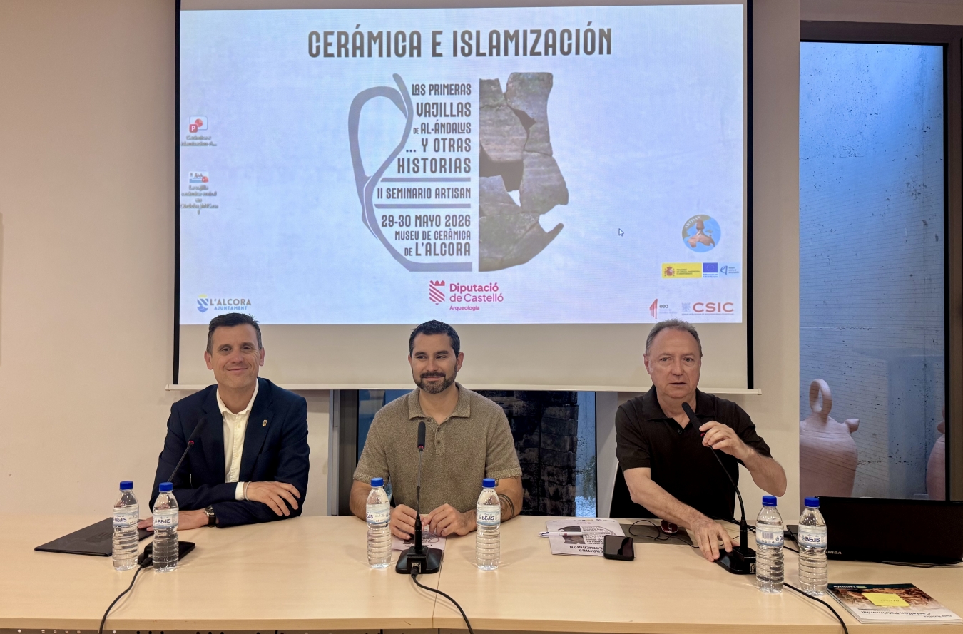 La Diputació de Castelló impulsa a l'Alcora unes jornades científiques sobre les produccions ceràmiques dels segles VIII al X